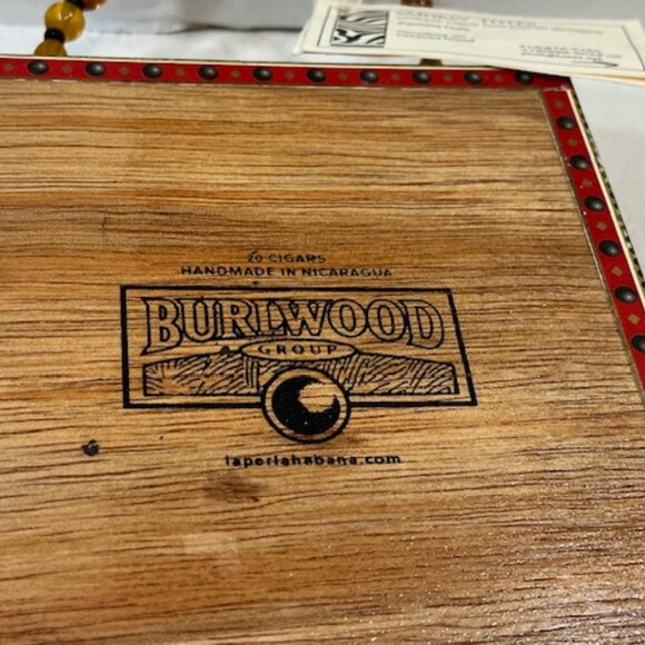 Unique Black Pearl Cobre Copper Cigar Handbag Box Purse Beaded Handle - Picture 14 of 16